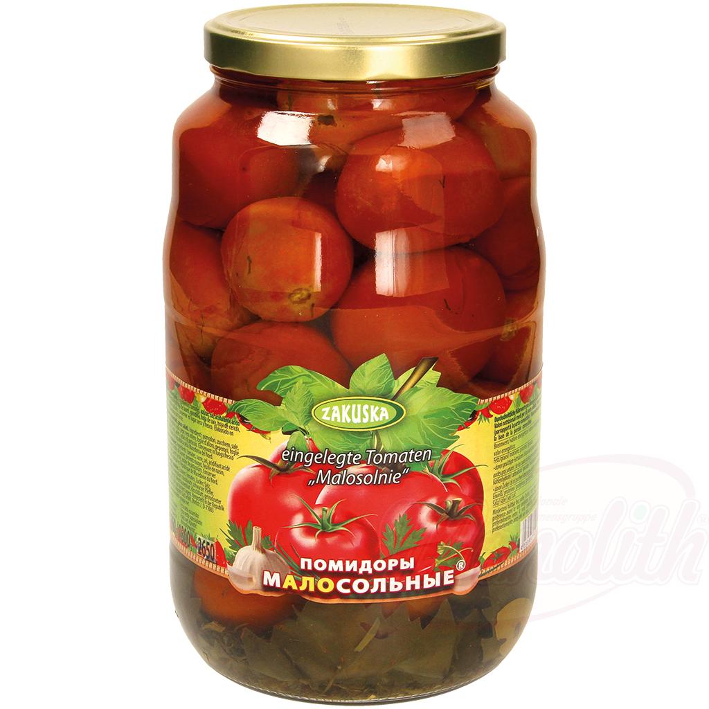 Zakuska Tomaatit Malosolnie 2650ml