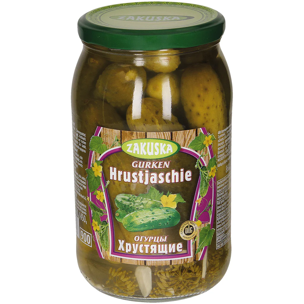 Zakuska Hrustjaschie Kurkut 860g