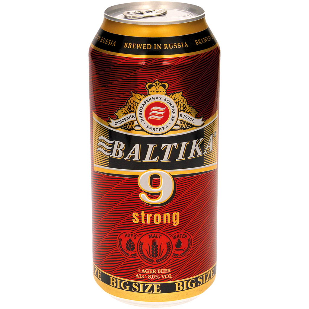 Baltika 9 Strong 8,0% Olut 900ml